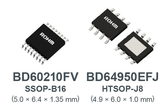 ROHM’s Flexible Brushed DC Motor Driver ICs for a Wide Range of Applications